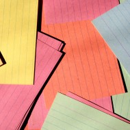 Index cards