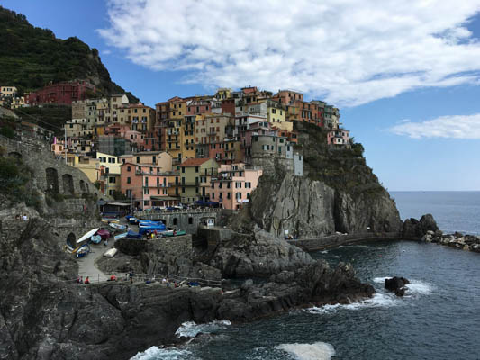 Manarola, one of the towns in Cinque Terre