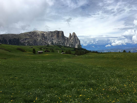 The Dolomites (Italian alps).
