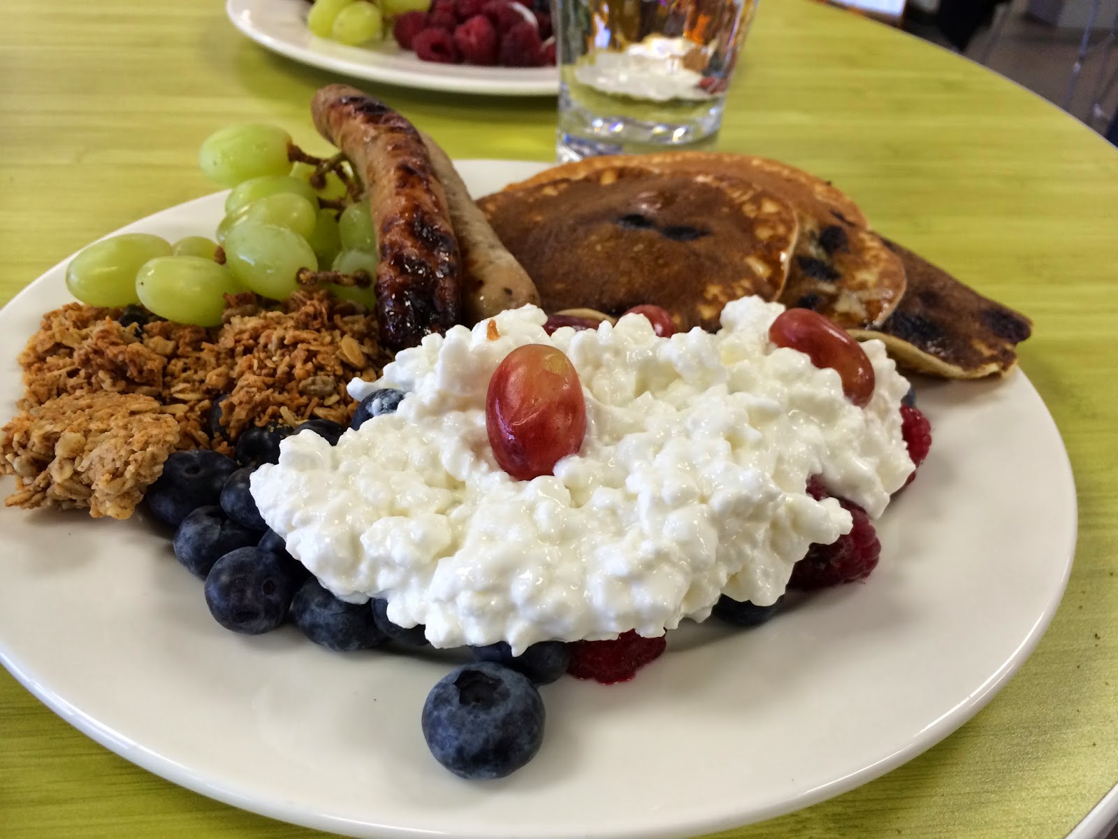 New cafe opens and we get amazing breakfast every day (August, 2013)