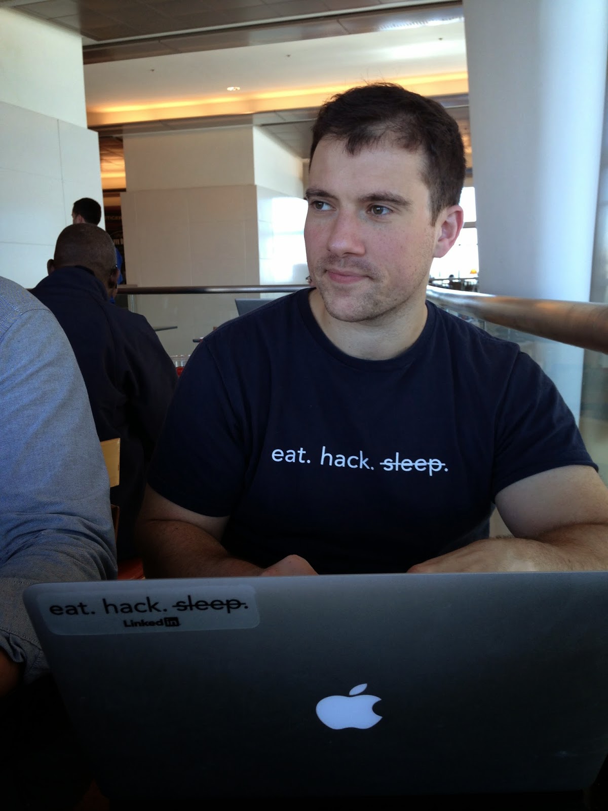 Eat. Hack. No sleep.