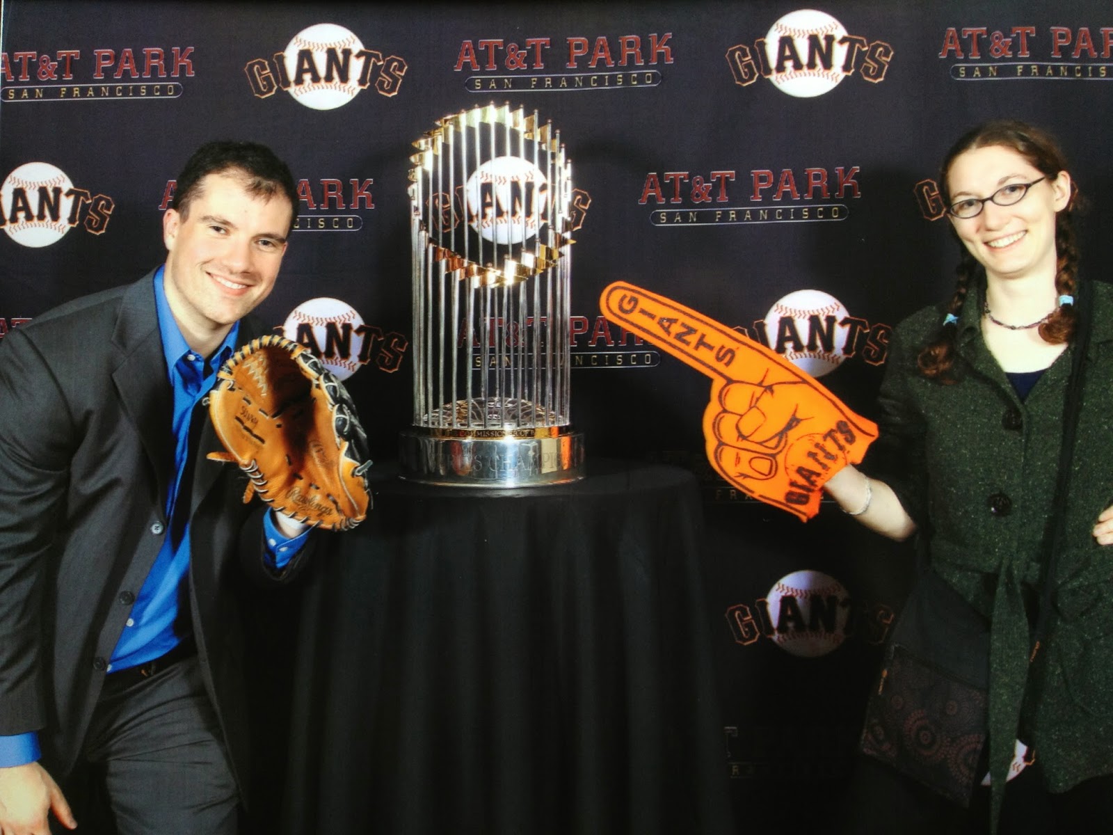 Holiday party at Giants' Stadium (December, 2011)