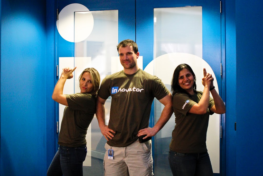 Winners of LinkedIn's first Innovator Challenge (February, 2011)