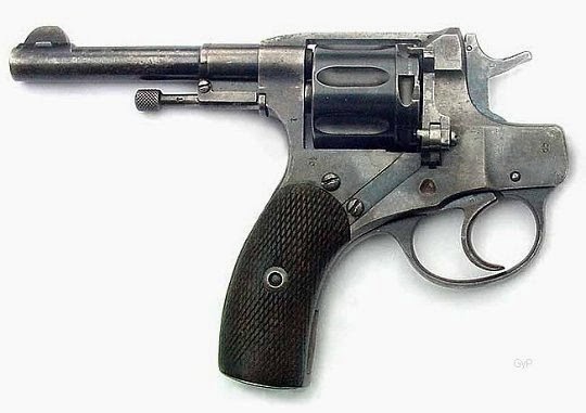 One shot revolver
