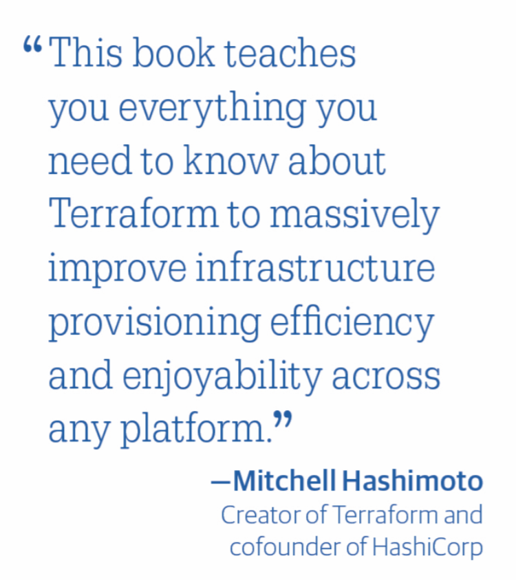 Terraform: Up & Running quote from Mitchell