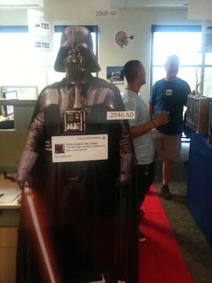 This is where I work